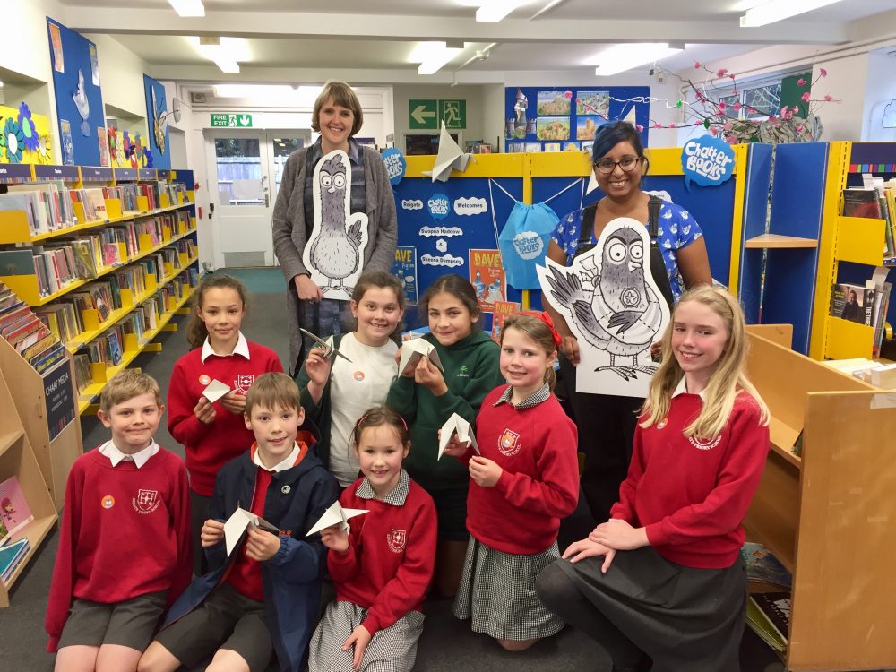 Dave Pigeon Visits Langshott Primary, Sandcross School And Reigate ...