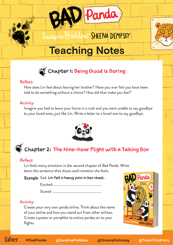 Bad Panda Teaching Notes