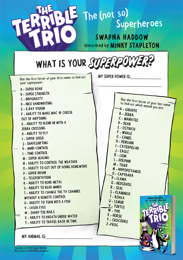 What is your superpower animal?