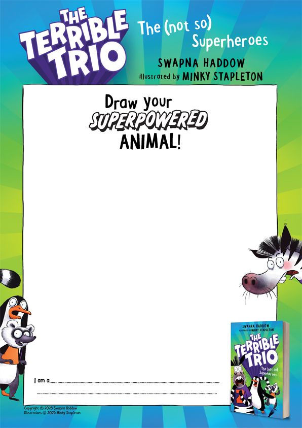 Draw your superpowered animal